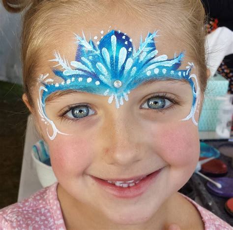 frozen face painting easy|elsa face paint sketch.